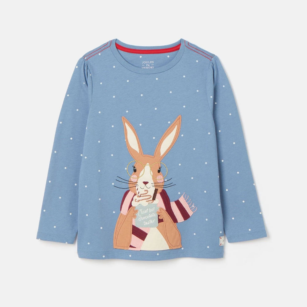 Joules Girls Ava Artwork Top