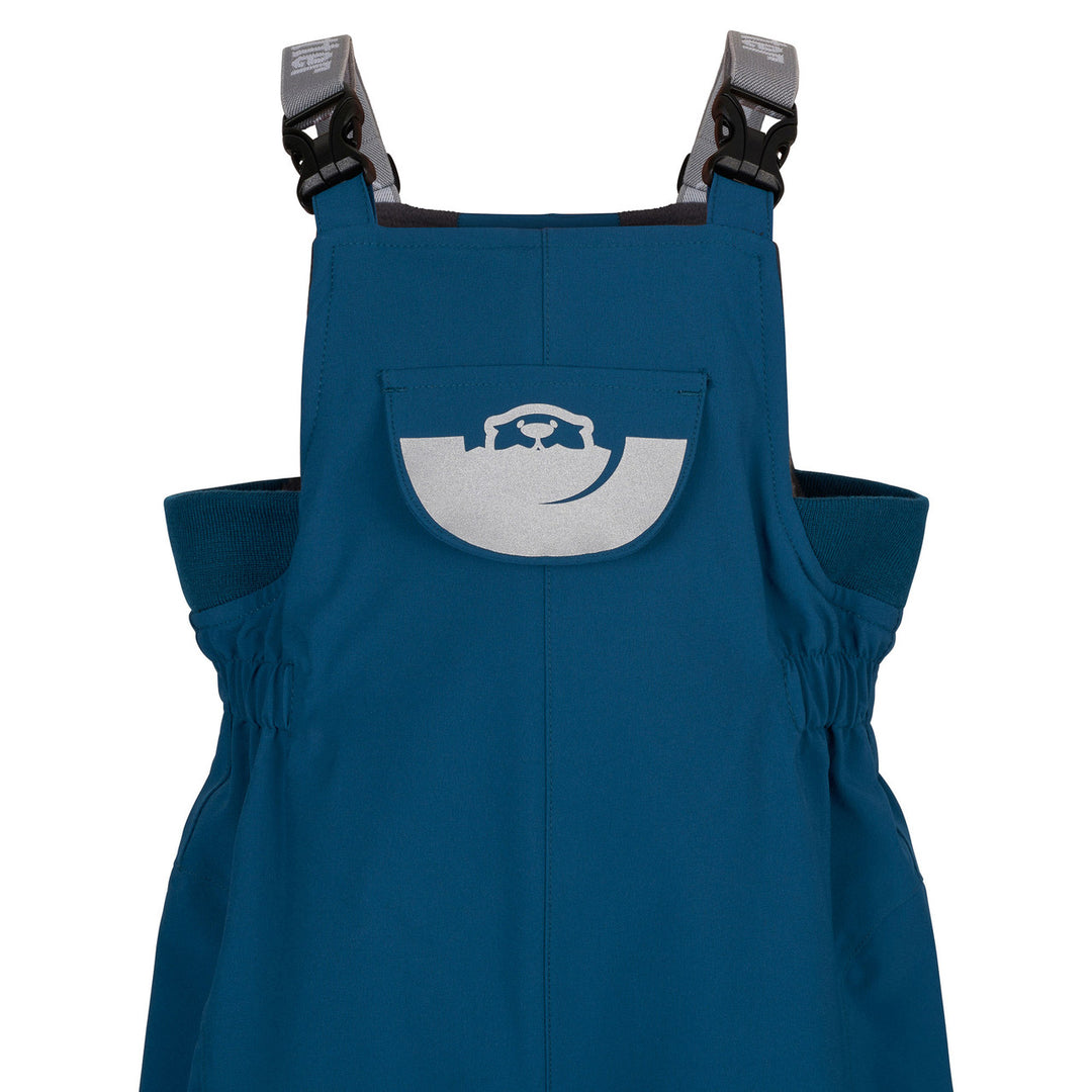 Spotty Otter Patrol Fleece Lined Waterproof Dungarees