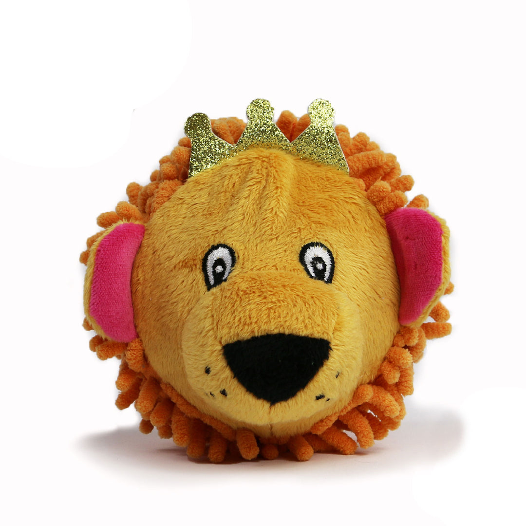 Ancol Small Bite Plush Lion Dog Toy