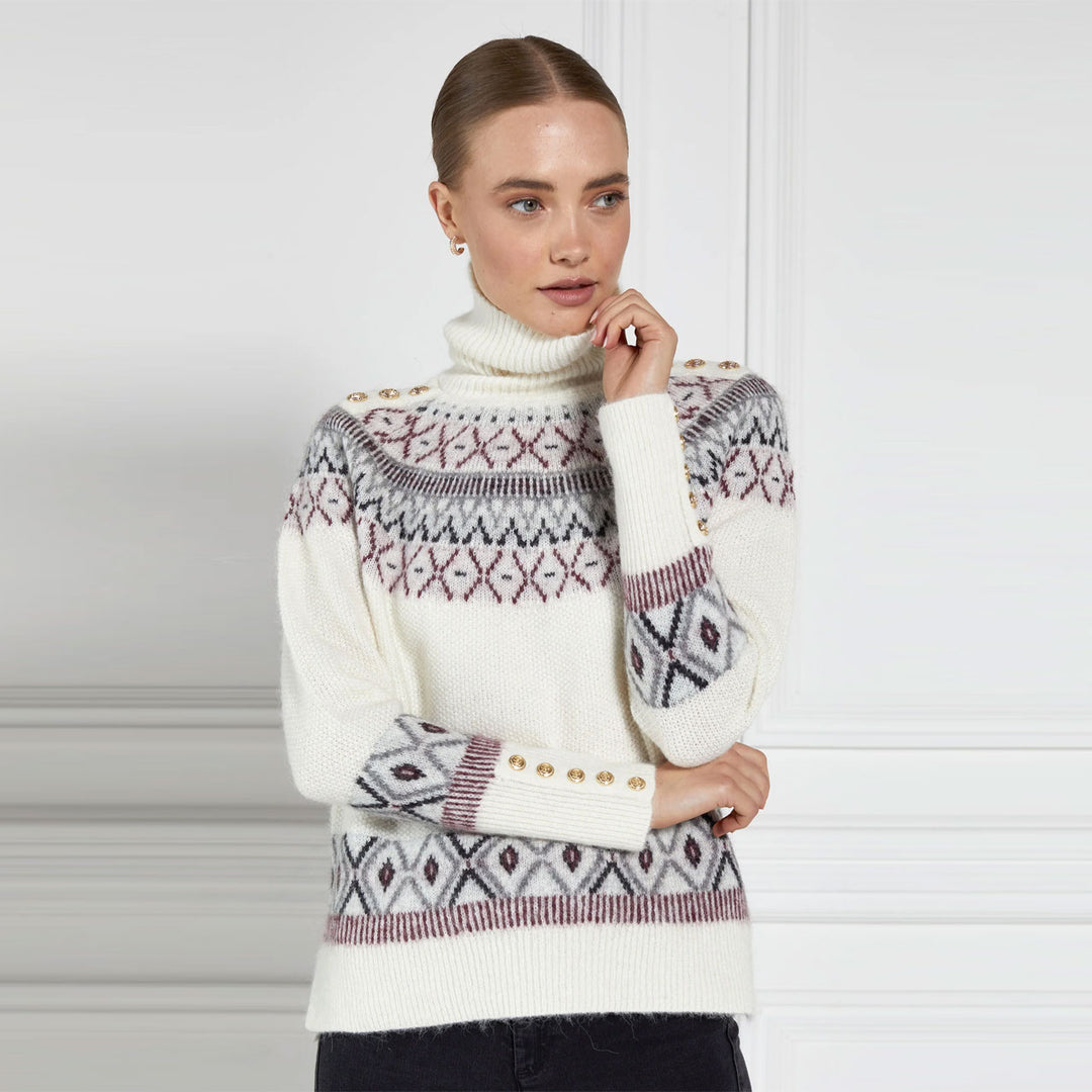 Holland Cooper Ladies Fairisle Knit