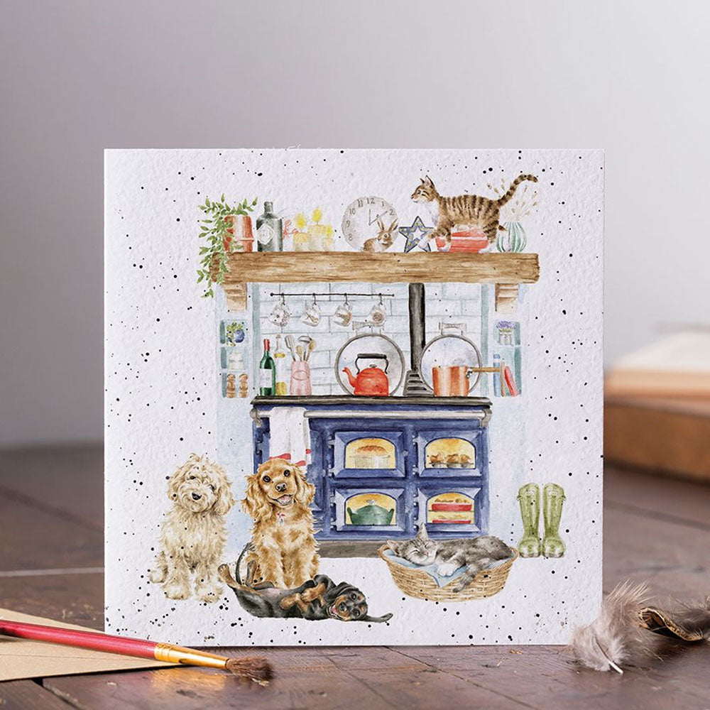 Wrendale Country Kitchen Greetings Card