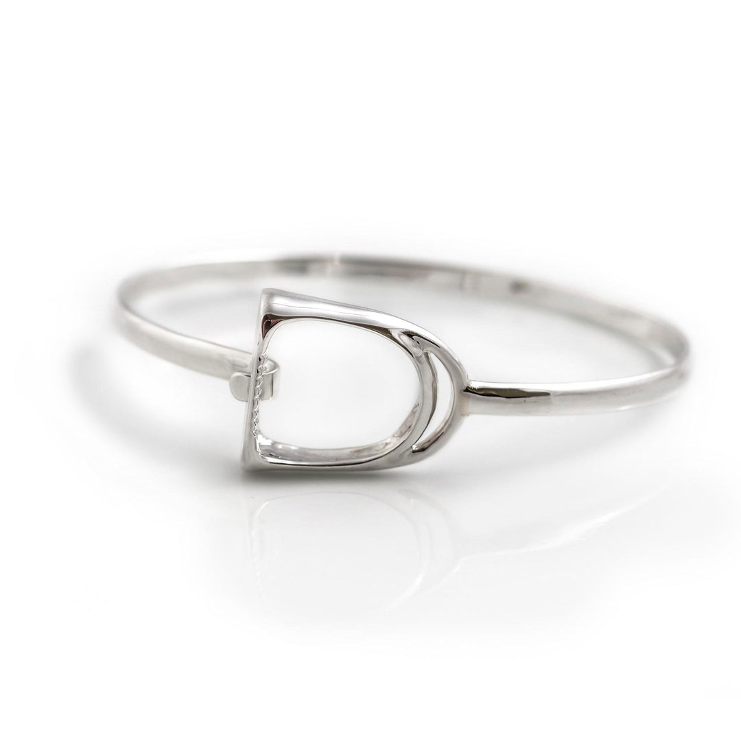 Hiho Silver Sterling Silver Exclusive Stirrup Bracelet