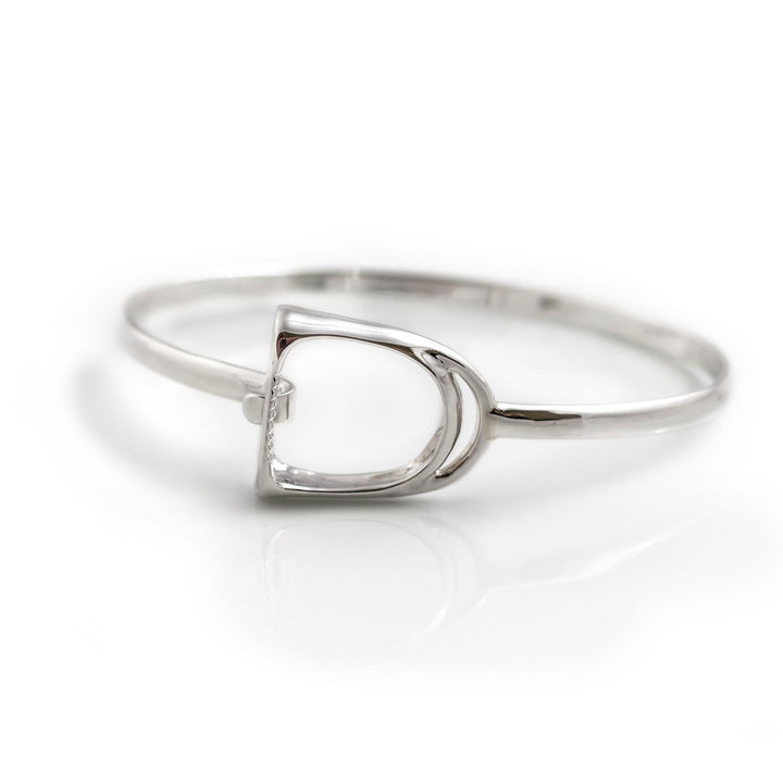 Hiho Silver Sterling Silver Exclusive Stirrup Bracelet