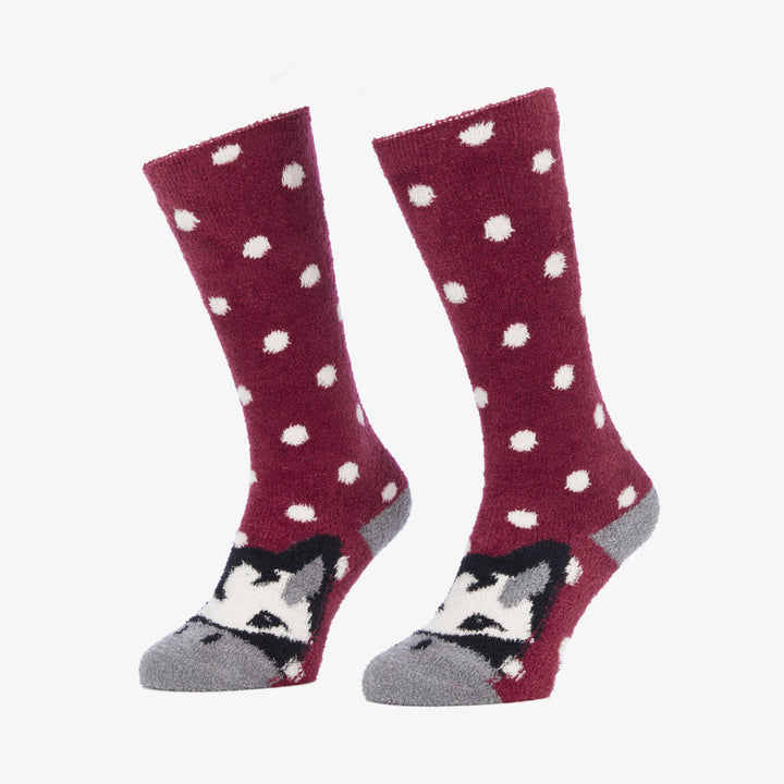 LeMieux Ladies Fluffy Razzle Character Socks