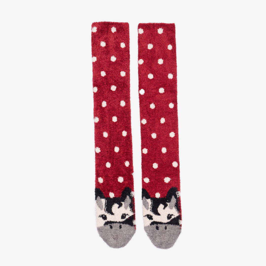 LeMieux Ladies Fluffy Razzle Character Socks