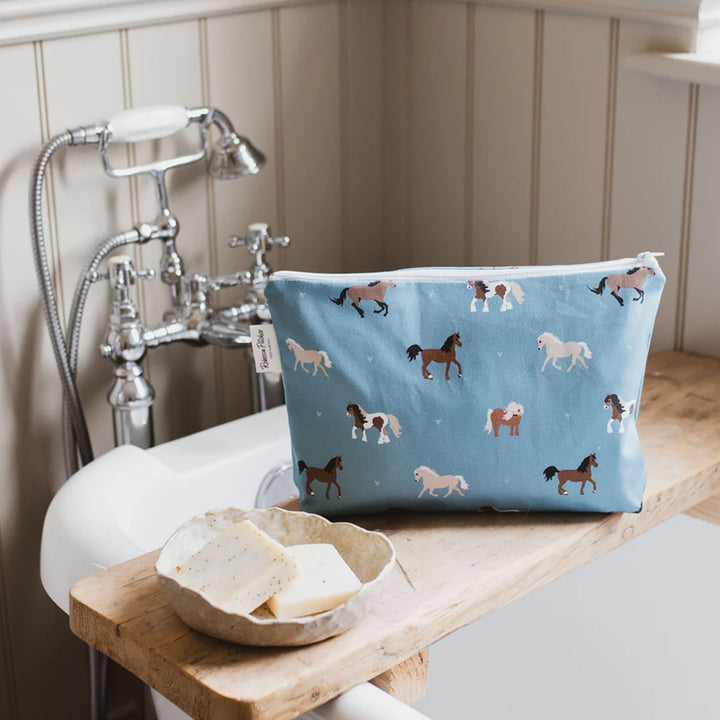 Rebecca Pitcher Wash Bag Horses