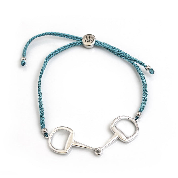 Hiho Silver Snaffle Friendship Bracelet