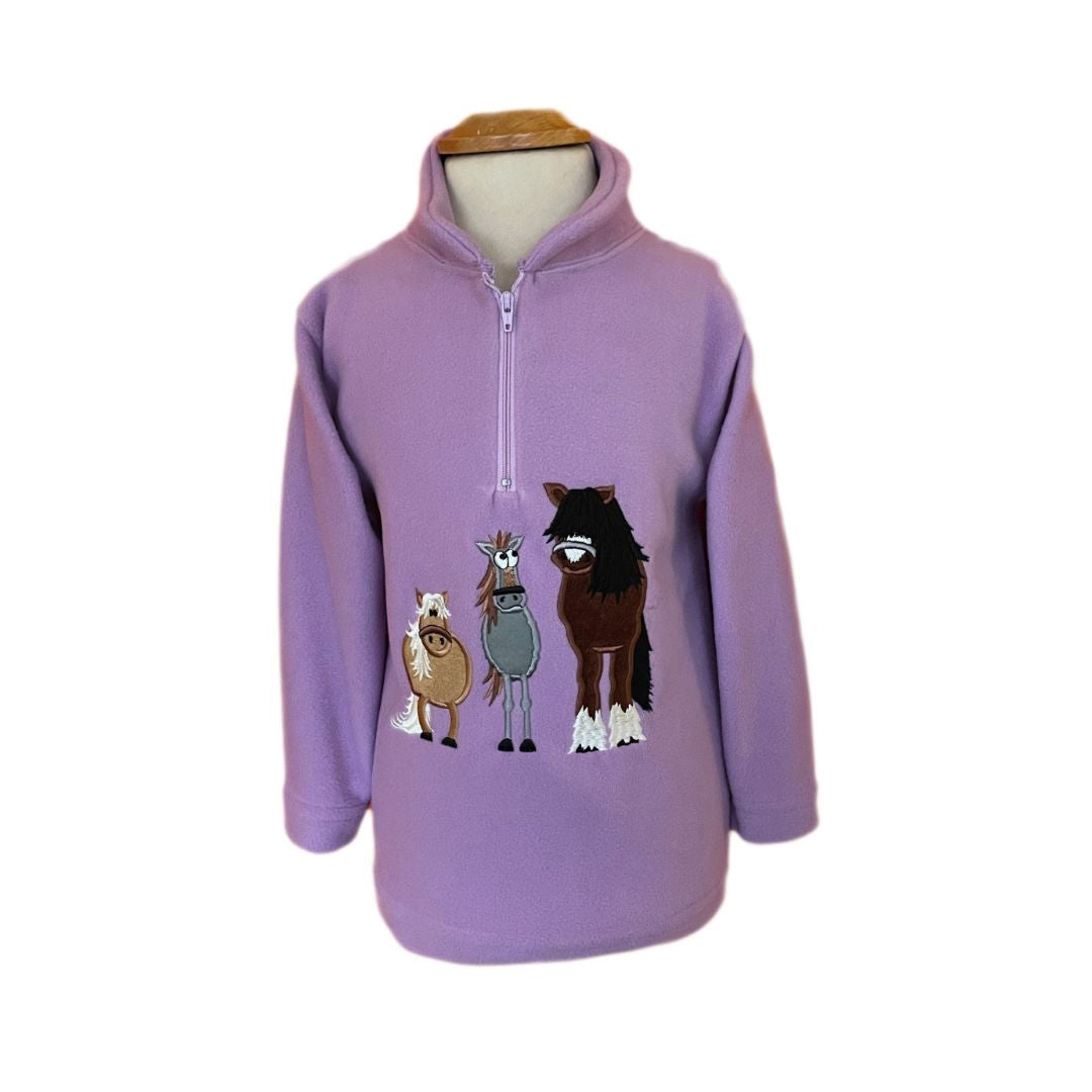 Ramblers Childs Zip Neck Fleece