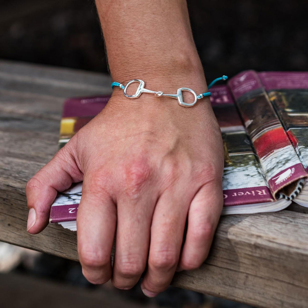 Hiho Silver Snaffle Friendship Bracelet