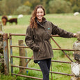 The Ridgeline Ladies Monsoon II Smock in Brown