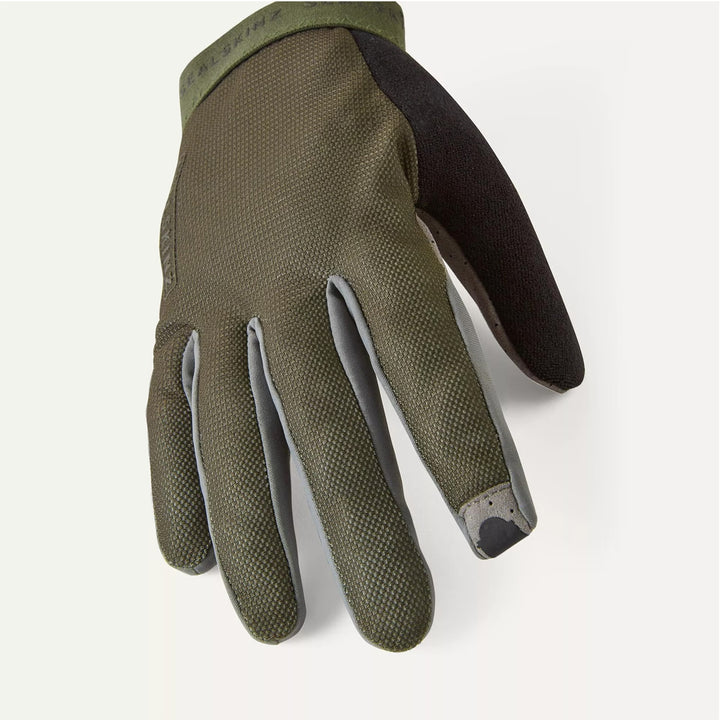 Sealskinz Paston Single Layer Glove Poly with Faux Suede Perforated Palm