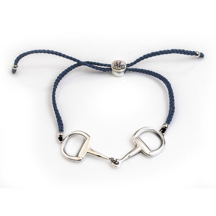 Hiho Silver Snaffle Friendship Bracelet