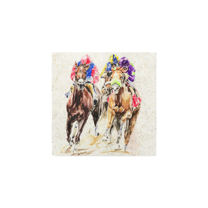 Country Creation Marble Coaster 4 Pack - The Gallop