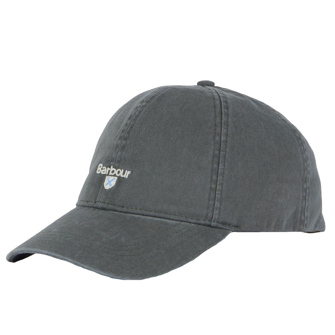 The Barbour Mens Cascade Cap in Dark Grey#Dark Grey