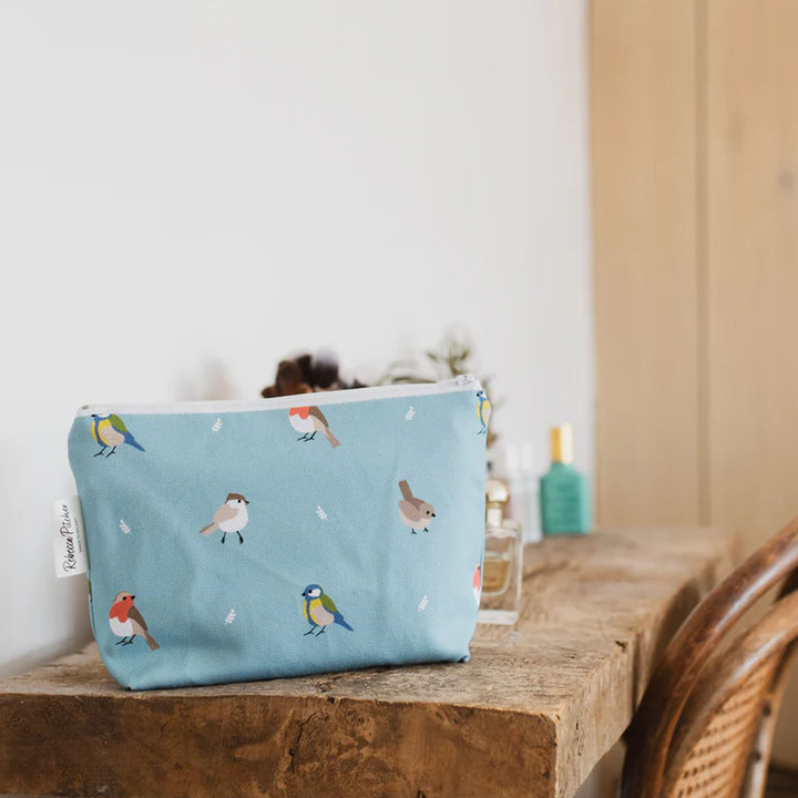 Rebecca Pitcher Make Up Bag Garden Birds