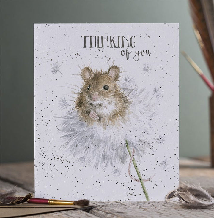 Wrendale Dandelion Thinking of You Card