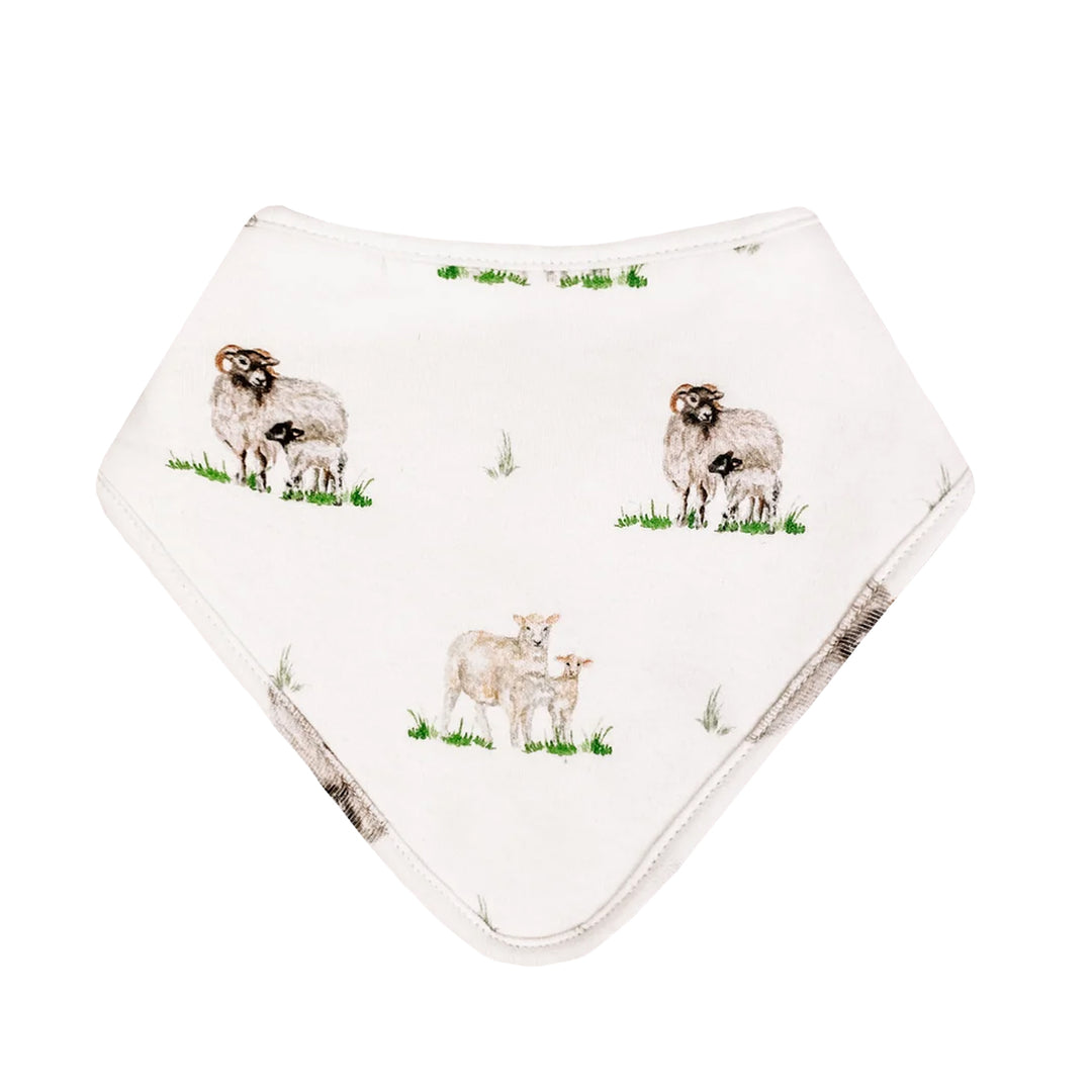 The Little Stamford Dribble Bib - Sheep