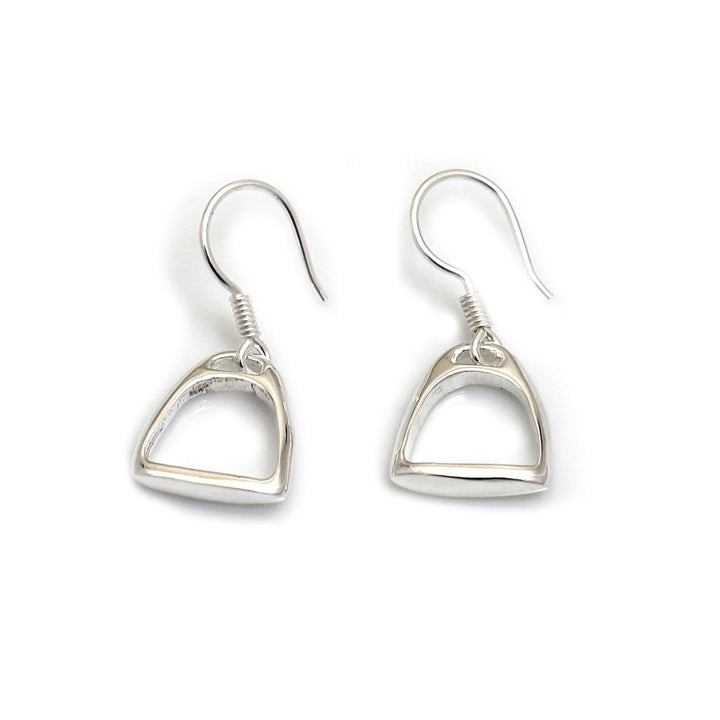 Hiho Silver Sterling Silver Stirrup Earrings