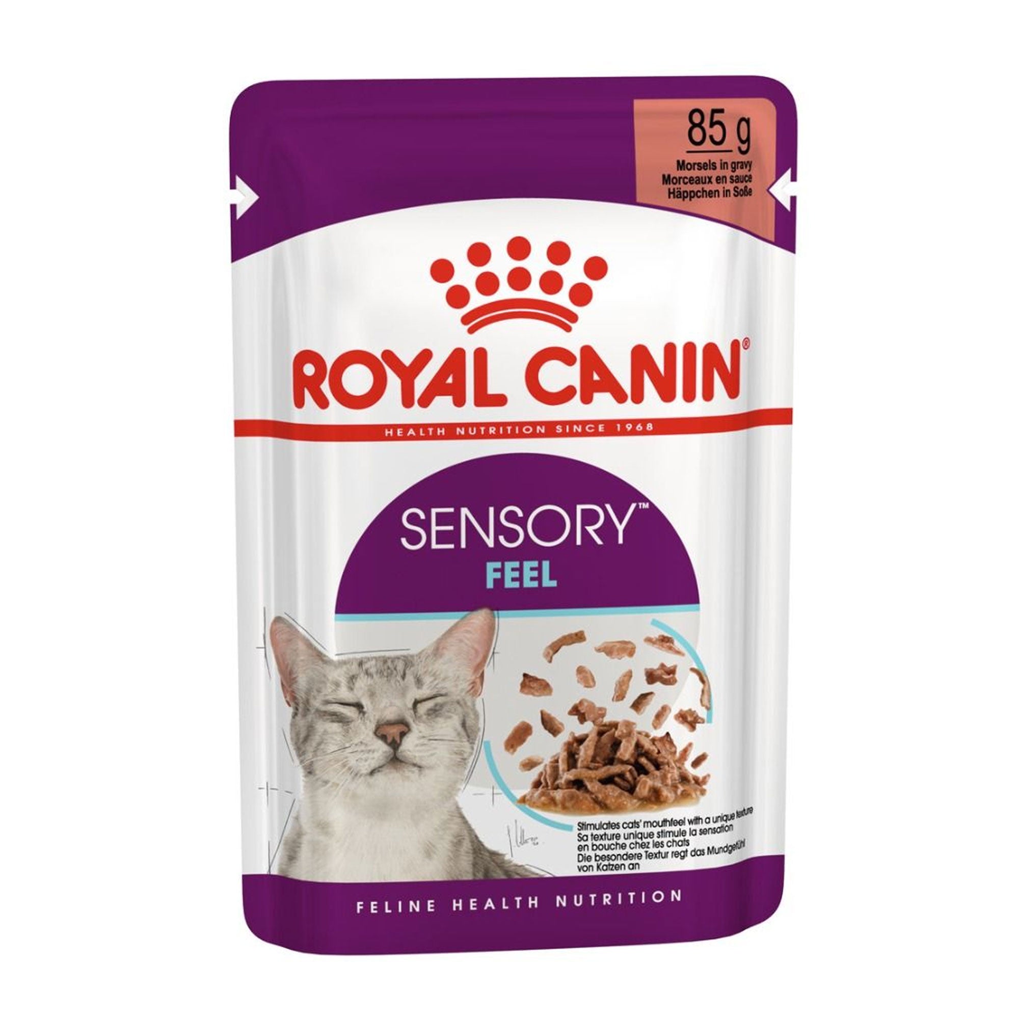 Royal Canin Sensory Feel Morsels In Gravy Wet Pet Food For Cats