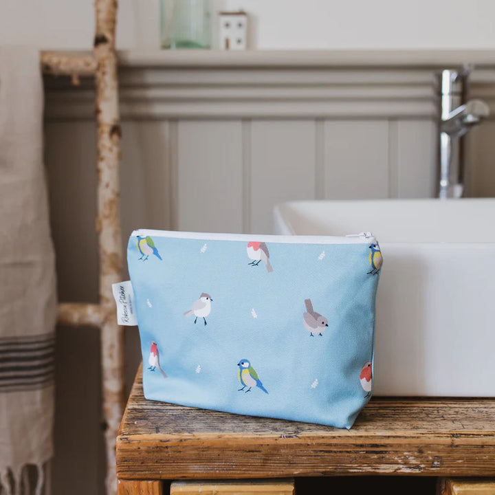 Rebecca Pitcher Make Up Bag Garden Birds