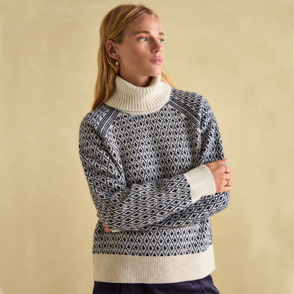 Joules Ladies Ingrid Roll Neck Jumper