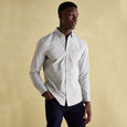Joules Mens Abbott Classic Long Sleeve Peached Poplin Shirt