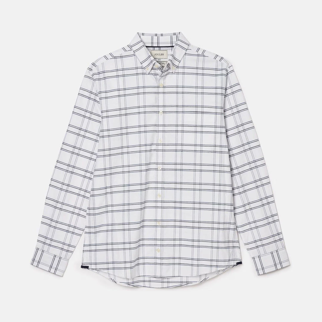 Joules Mens Welford Classic White Shirt