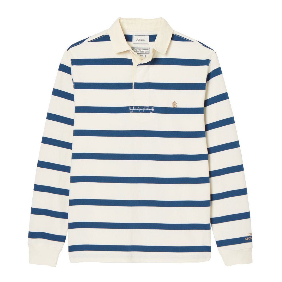 Joules Mens Onside Stripe Rugby Shirt