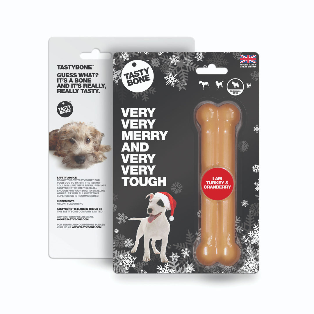 BFP Christmas Tasty Bone Turkey Toy/Puppy X Small