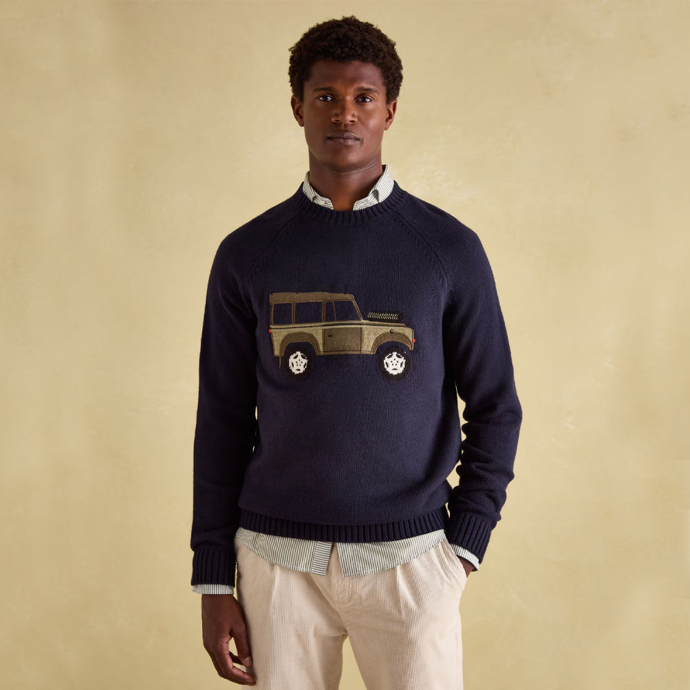 Joules Mens 4x4 Intarsia Jumper