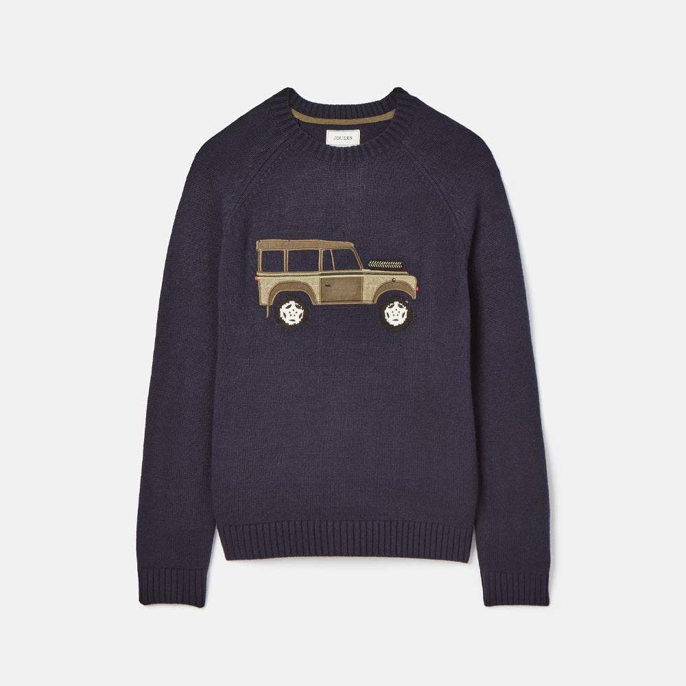 Joules Mens 4x4 Intarsia Jumper