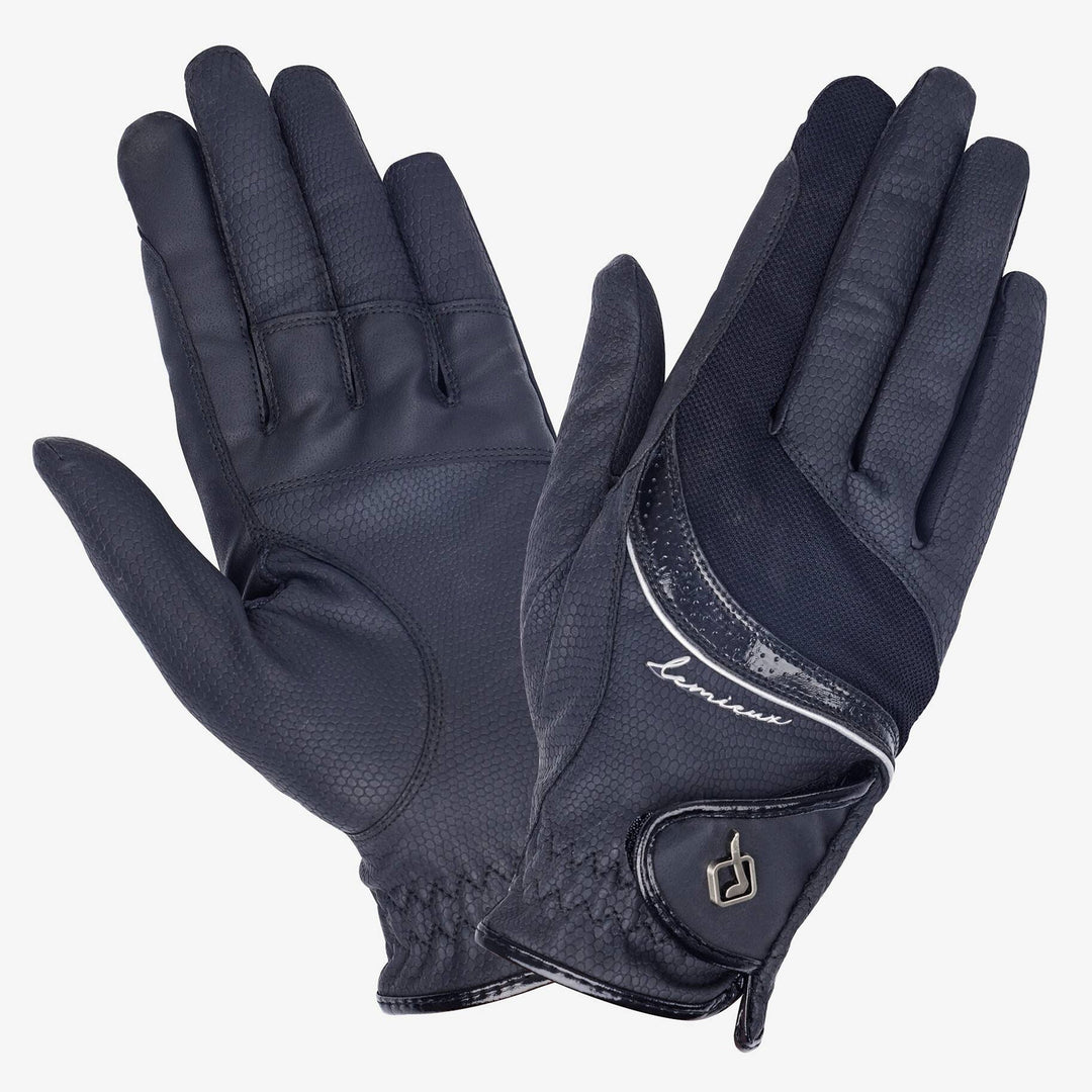 The LeMieux Competition Gloves in Navy#Navy