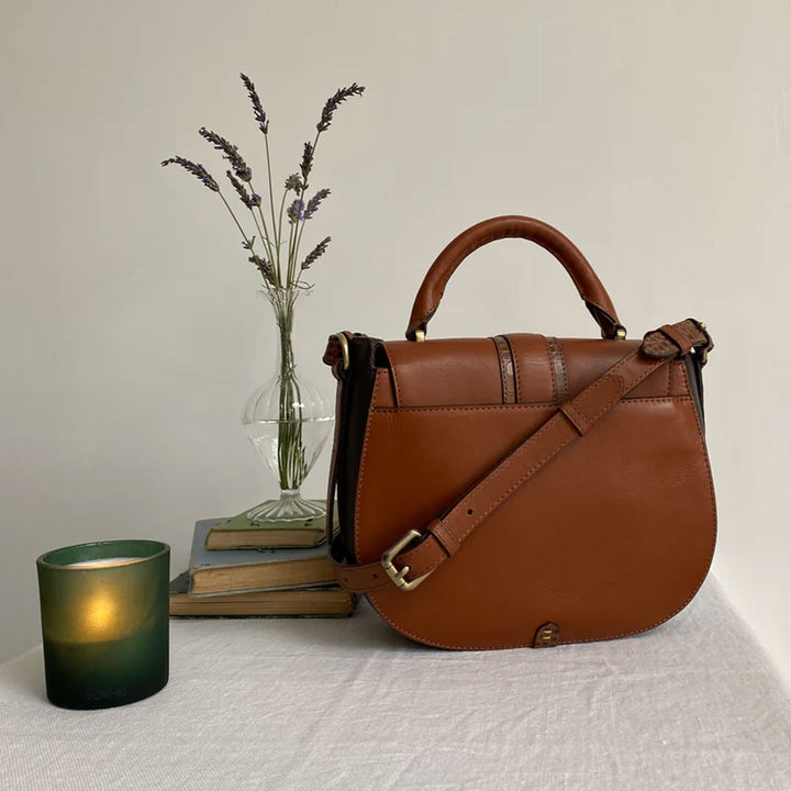 Barkworth Reeve Belton Leather Saddle Bag