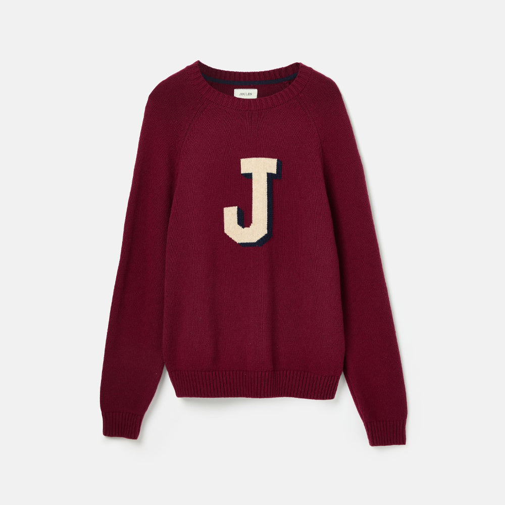 Joules Mens Intarsia Crew Knit Jumper