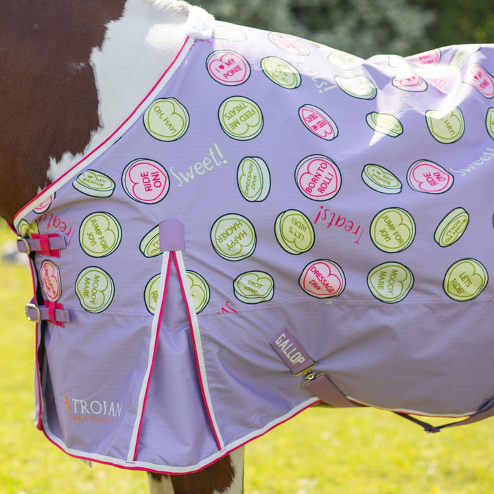 Gallop Trojan Sweet Treats 0g Standard Turnout Rug