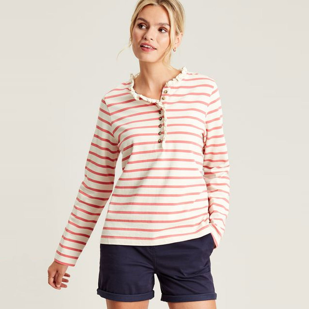 Joules Ladies Maisy Frilled Top