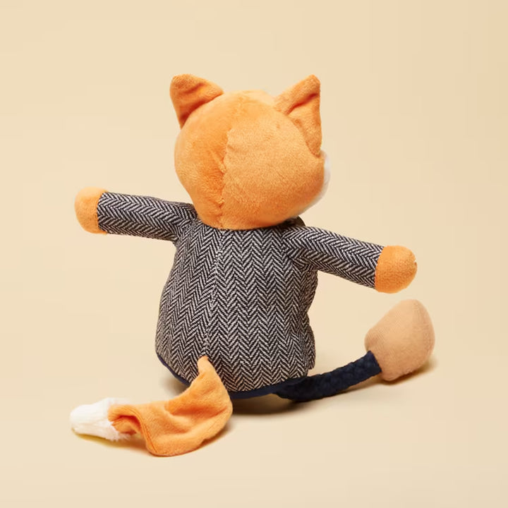 Joules Jonty Tweedy Fox Dog Toy