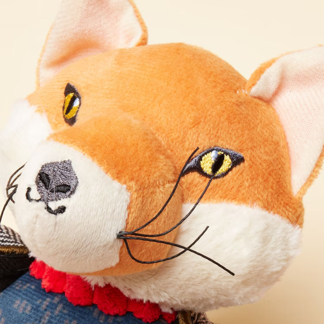 Joules Jonty Tweedy Fox Dog Toy