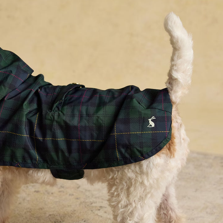 Joules Blackwatch Check Packaway Dog Jacket