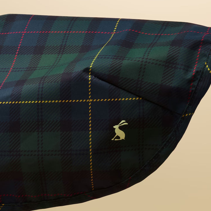 Joules Blackwatch Check Packaway Dog Jacket