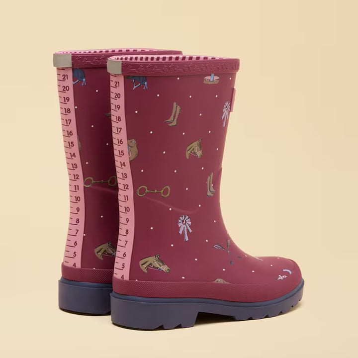 Joules Girls Welly Print