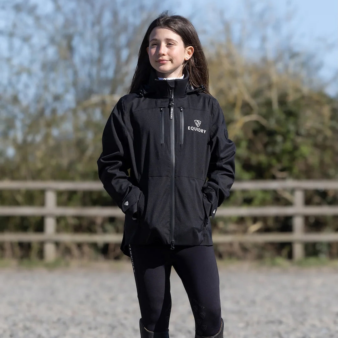 Equidry Childs Varsha Jacket with Stowaway Hood