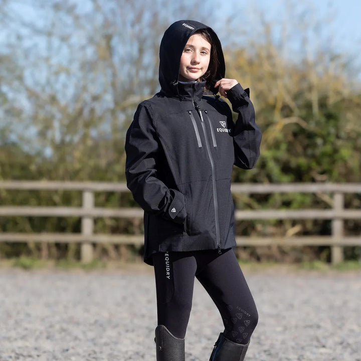 Equidry Childs Varsha Jacket with Stowaway Hood