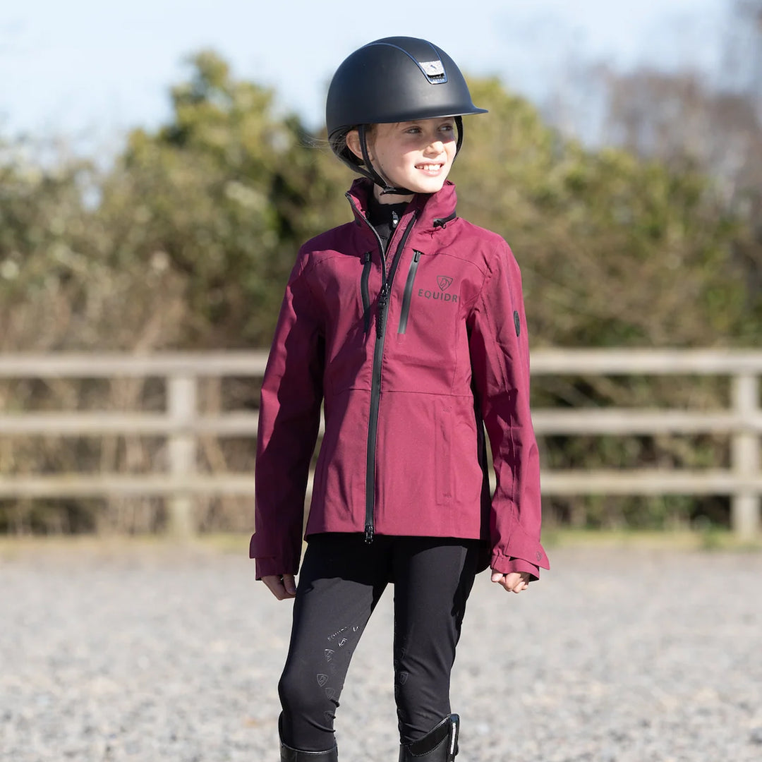 Equidry Childs Varsha Jacket with Stowaway Hood