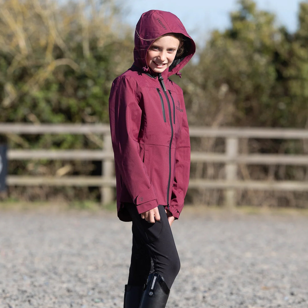 Equidry Childs Varsha Jacket with Stowaway Hood