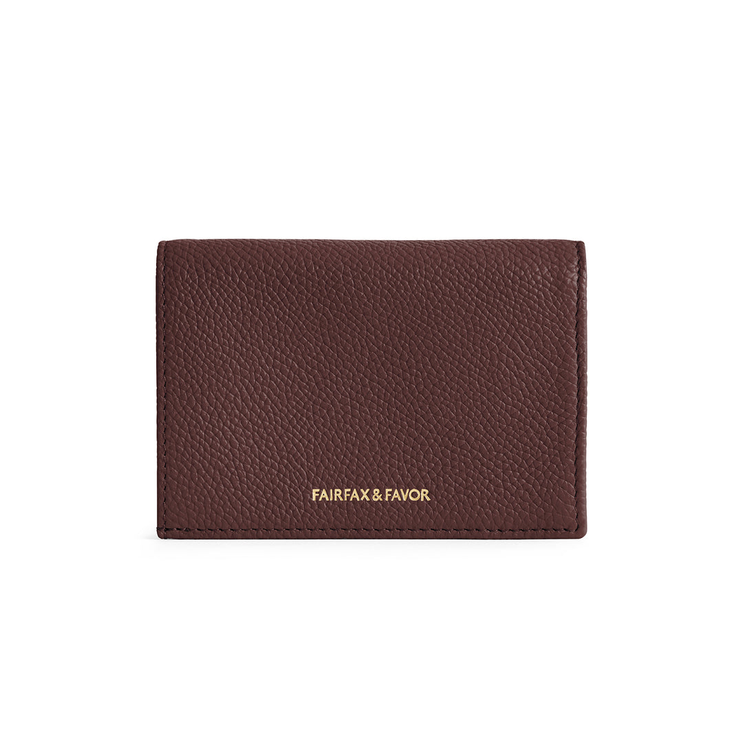 Fairfax & Favor Ashwell Purse - Port Leather