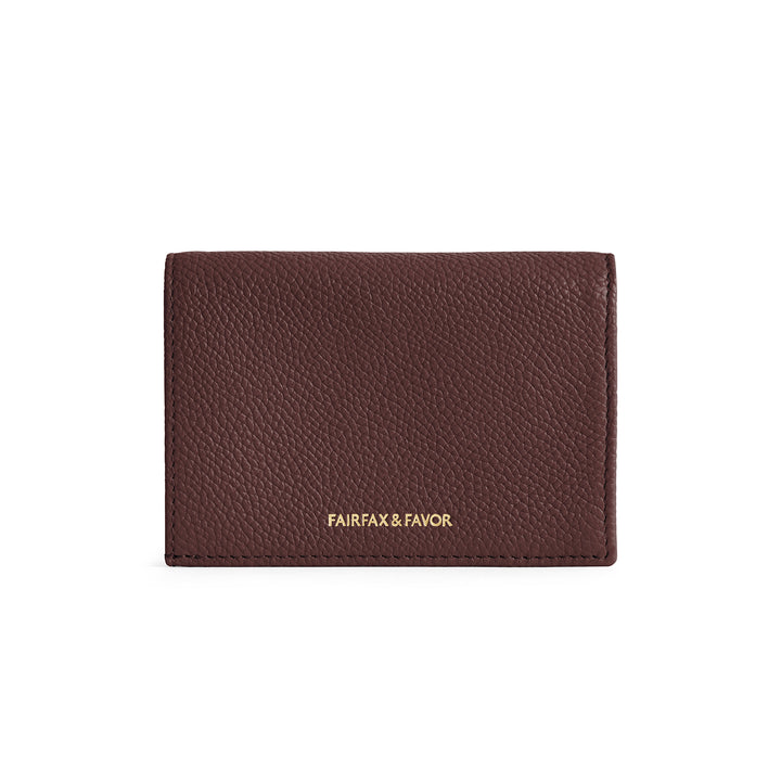 Fairfax & Favor Ashwell Purse - Port Leather