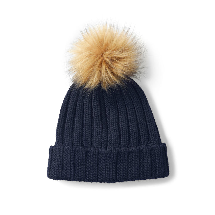 Fairfax & Favor Signature Bobble Hat - Navy