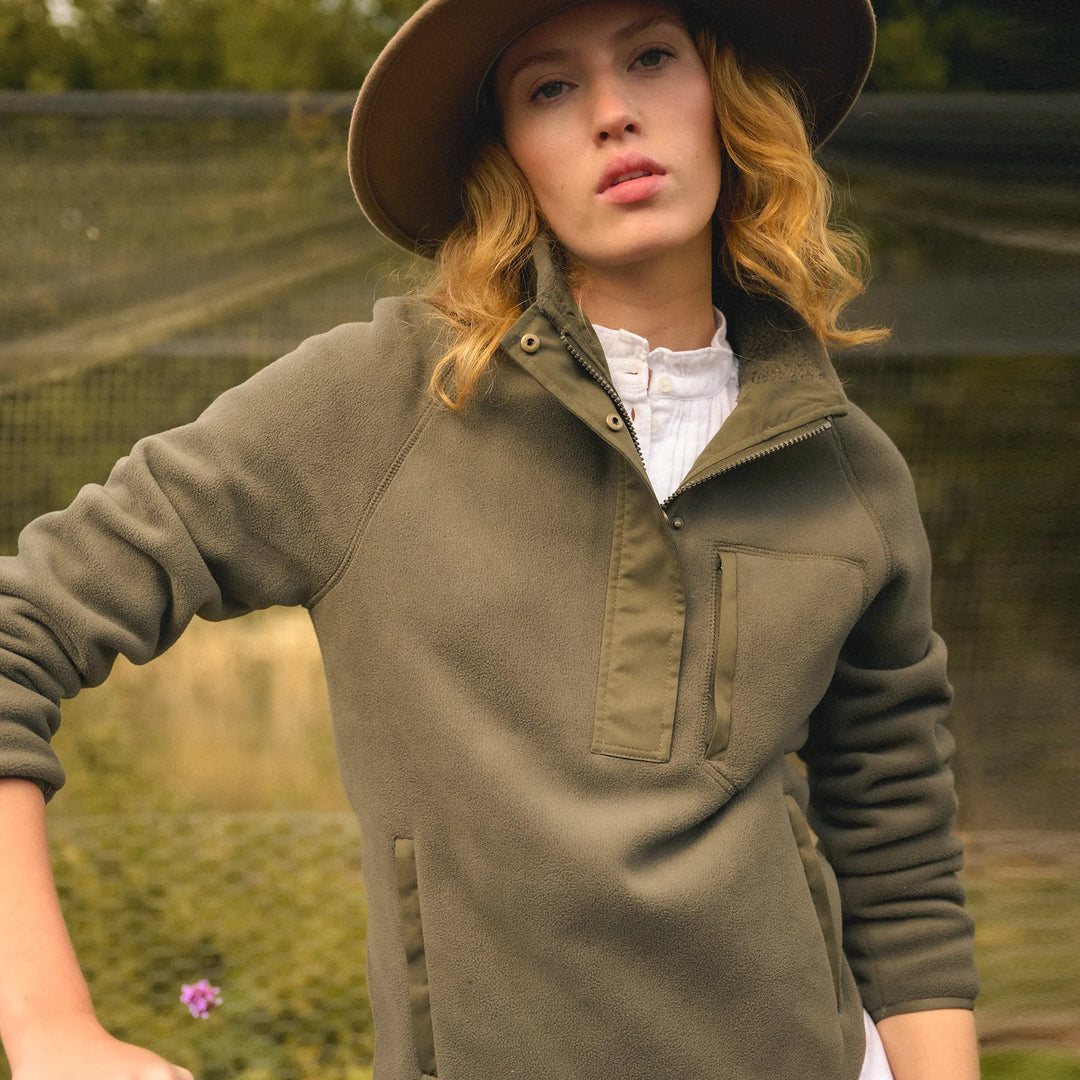 Fairfax & Favor Ladies The Aria 1/4 Zip Fleece