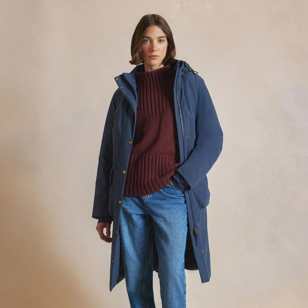 Fairfax & Favor Ladies The Skye Performance Coat - Navy